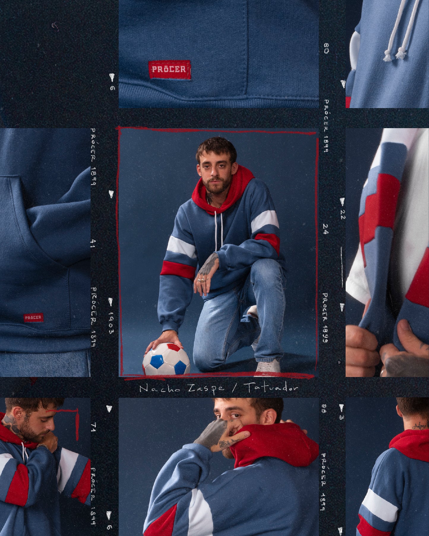 Canguro / Hoodie Tiras #80